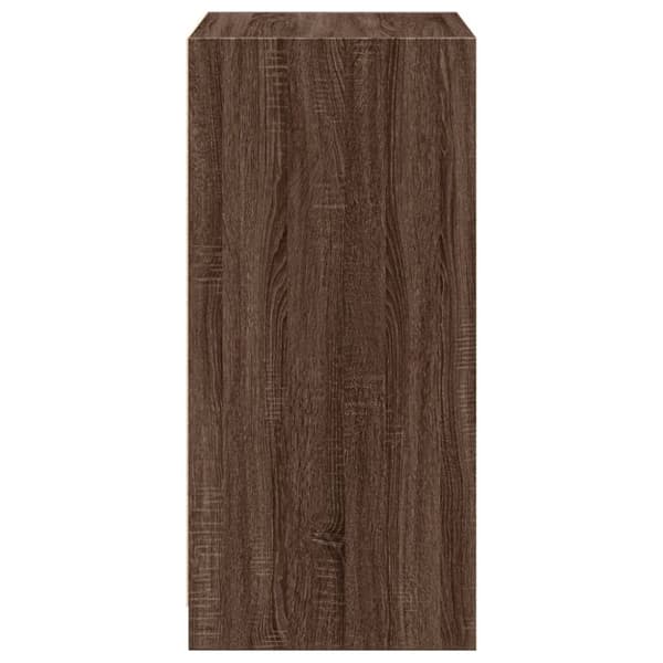 vidaXL Garderobe grå sonoma 48x41x102 cm konstruert tre