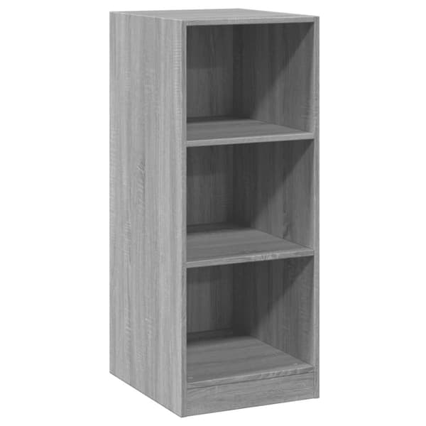 vidaXL tøjskab 48x41x102 cm konstrueret træ grå sonoma-eg