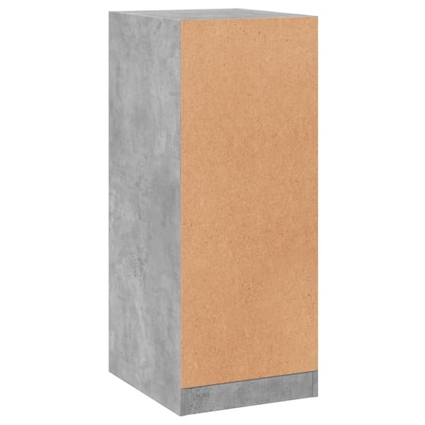 vidaXL tøjskab 48x41x102 cm konstrueret træ betongrå