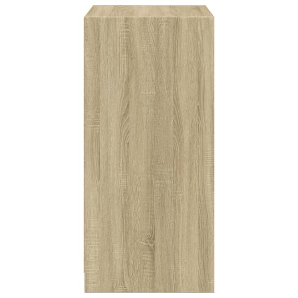 vidaXL Garderobe sonoma eik 48x41x102 cm konstruert tre