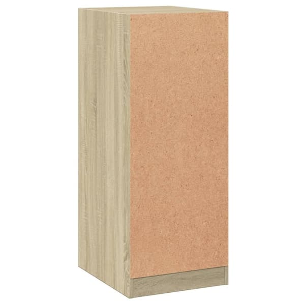 vidaXL Garderobe sonoma eik 48x41x102 cm konstruert tre