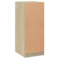 Miniatyrbilde 6 av 11: vidaXL Garderobe sonoma eik 48x41x102 cm konstruert tre