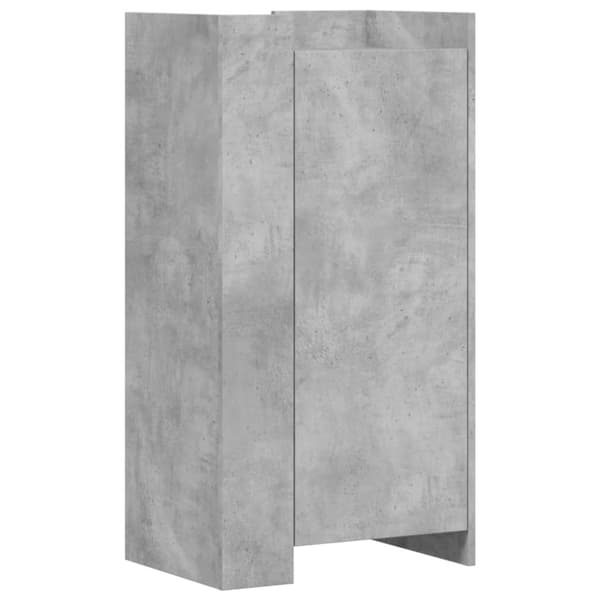 vidaXL skoreol 52x37,5x100 cm konstrueret træ betongrå