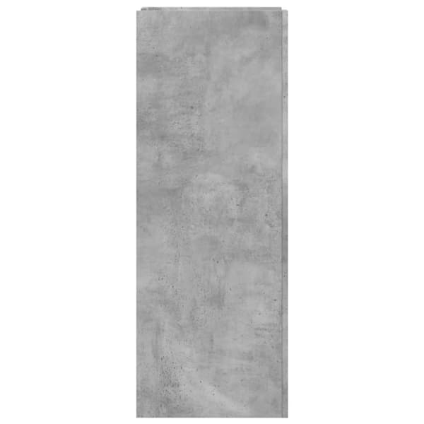 vidaXL skoreol 52x37,5x100 cm konstrueret træ betongrå