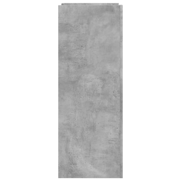 vidaXL skoreol 74,5x37,5x100 cm konstrueret træ betongrå