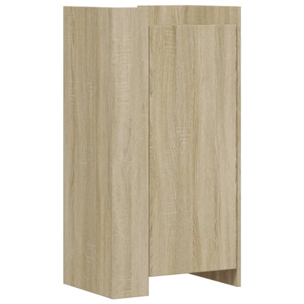 vidaXL skoreol 52x37,5x100 cm konstrueret træ sonoma-eg