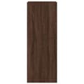 Miniatyrbilde 6 av 11: vidaXL Skohylle brun eik 52x37,5x100 cm konstruert tre