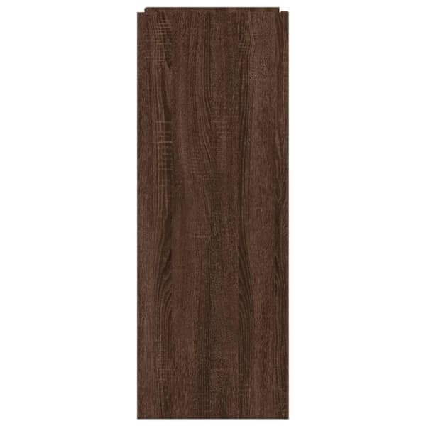 vidaXL Kenkäkaappi ruskea tammi 74,5x37,5x100 cm tekninen puu