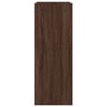Miniatyrbilde 6 av 11: vidaXL Skohylle brun eik 74,5x37,5x100 cm konstruert tre