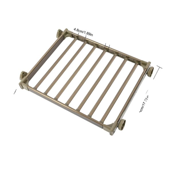 Træk-Ud Bukseholder, Justerbar Bredde 60-85 cm, Maksimal Belastning 30 kg,Bredde 60-85 cm, Champagne champagne Width 60-85cm
