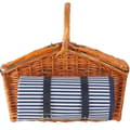 Miniatyrbild 5 av 11: Picknickkorg Usedom för 4 personer med kylfack och tillbehör - brun