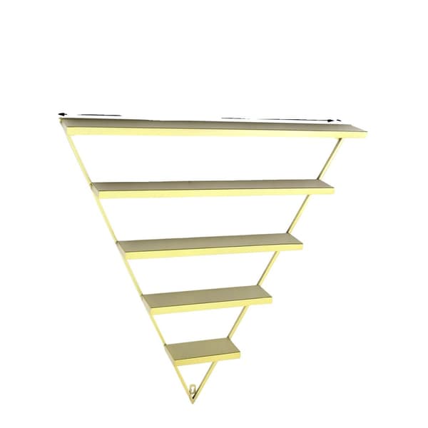 Neglelak Rack Organizer, 5-Lags Display, Vægmonteret, Alsidigt Design