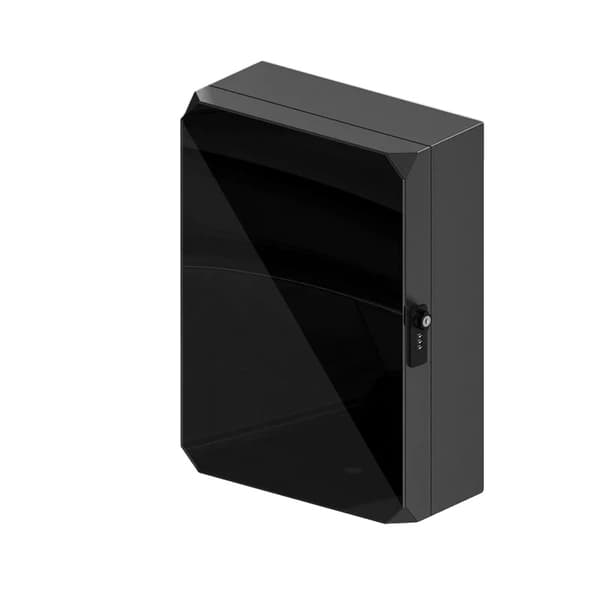NovaAcc Laddbox, Matt Svart, Inomhus- och Utomhusbruk,Svart utomhus