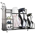 Miniatyrbillede 1 af 2: Golf Taske Organizer, Passer til 2 Sportstasker, Holdbart og Mobilt Design,1stk