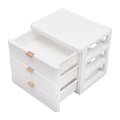 Miniatyrbillede 2 af 4: Stort kapacitetsopbevaringsorganisator, robust PP-materiale, stilfuldt design, 3-lags struktur