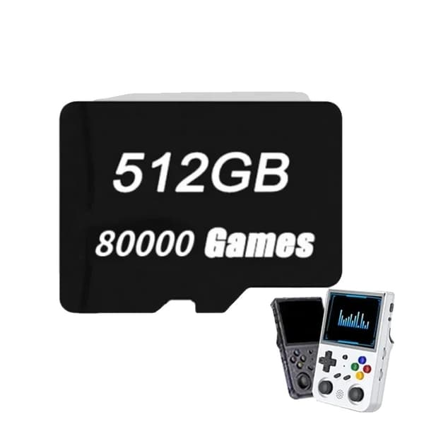 Spilhukommelseskort, 100.000 forudindlæste spil, 512GB lagermulighed,512G 100000 spil