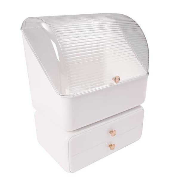 Makeup Organizer, 2 Skuffer, Penselholder