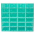 Miniatyrbild 2 av 2: Shoe Storage Organizer, Stapelbar Design, Fällbar, Lätt att Rengöra,Smaragdgrön