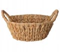Pikkukuva 2 / 2: Punottu leipäkori 30x20x11cm Kahvoilla, luonnonvärinen