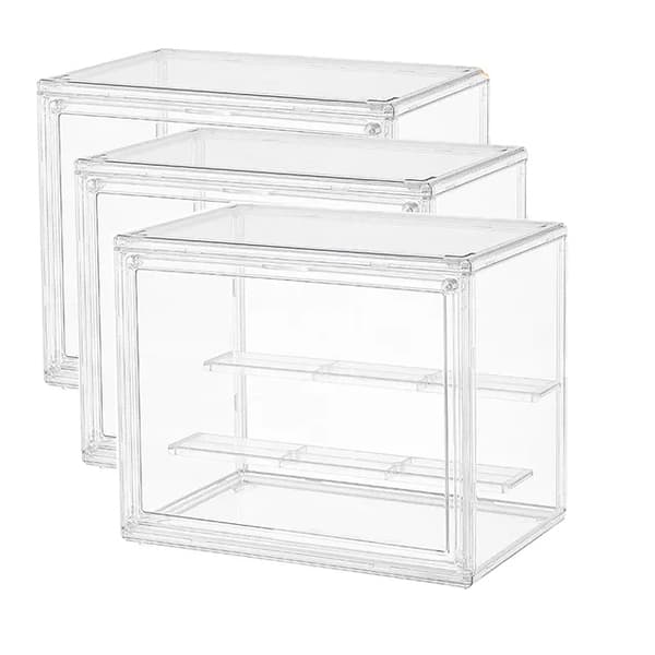 Akryl Förvaringsbox Organisatör, Blind Box Skåp, Smyckesorganisatörer, M 3ST