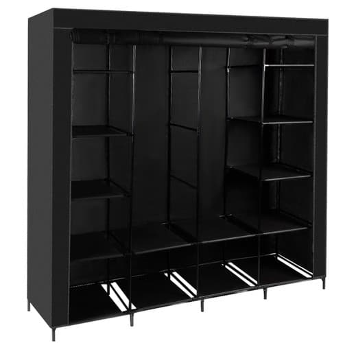 LIVIT Suuri Taitettava kangasvaatekaappi 170x170cm