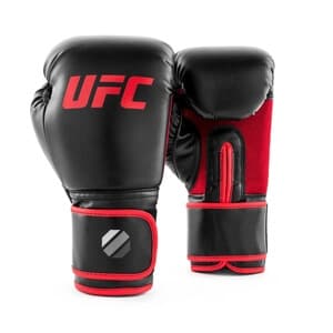 Boxhandske Muay Thai, black, UFC 14 oz