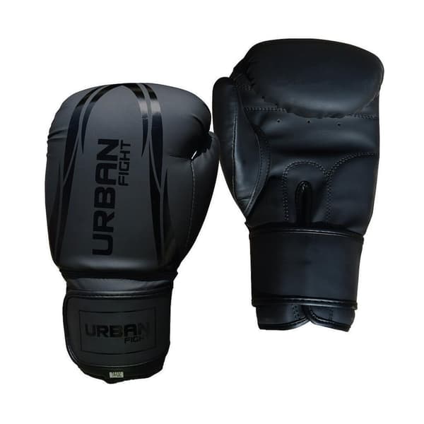 Urban Fight Boksehandsker Matt Black/Black 12oz