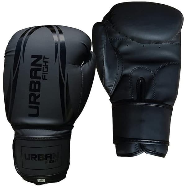 Urban Fight Boksehandsker Matt Black/Black 14oz