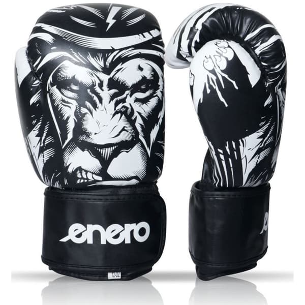 Nyrkkeilyhanskat - Tiger - musta/valkoinen - 8 oz