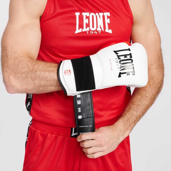 Leone1947 Boksehandsker I Kunstlæder Il Tecnico N3 Hvid 14 oz