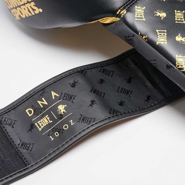 Leone1947 Boksehandsker I Kunstlæder Dna Sort 16 oz