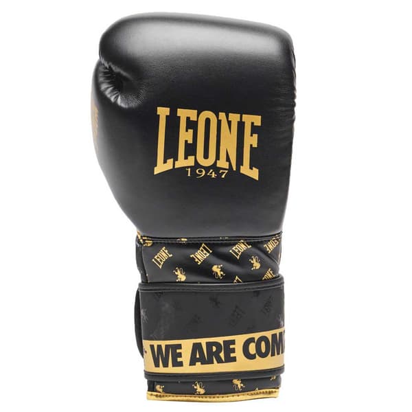 Leone1947 Boksehandsker I Kunstlæder Dna Sort 16 oz