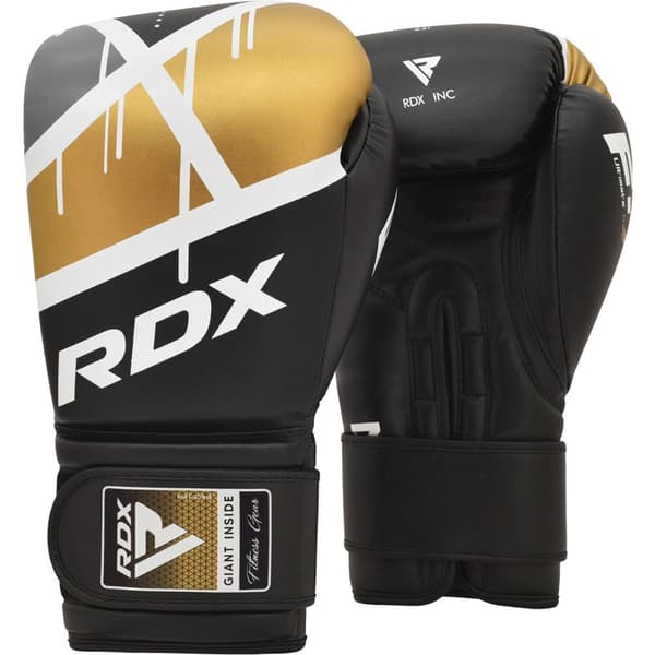 Rdx Sports Boxningshandskar I Konstläder Bgr 7 Svart 8 oz