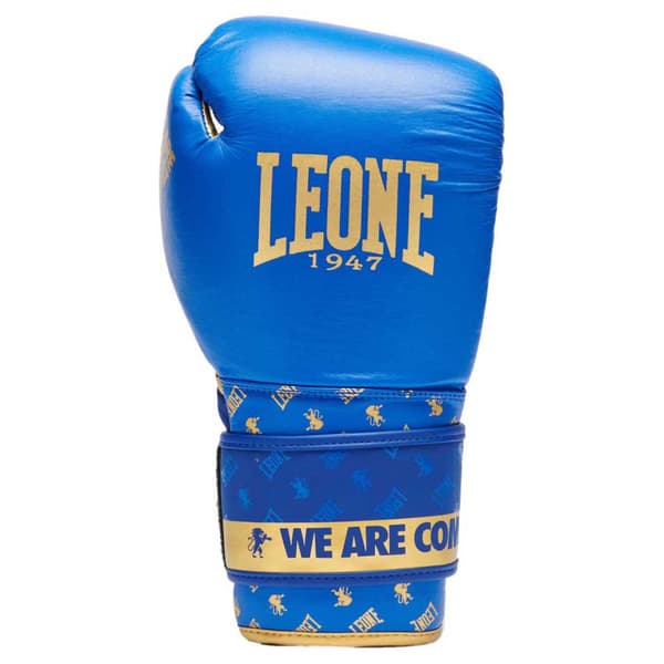 Leone1947 Keinonahkaiset Nyrkkeilyhanskat Dna Sininen 14 oz