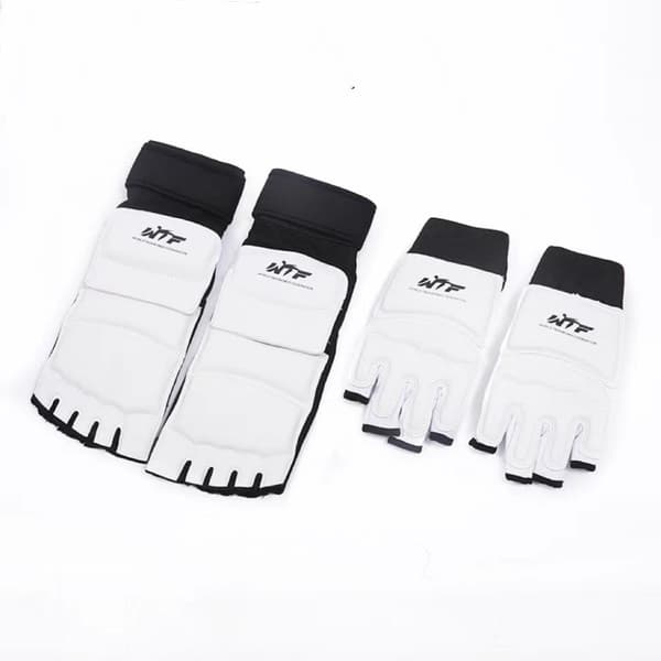 INF Boksekarate shin guards hansker sett