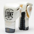 Miniatyrbillede 5 af 8: Leone1947 Boksehandsker I Kunstlæder Authentic 2 Hvid 16 oz