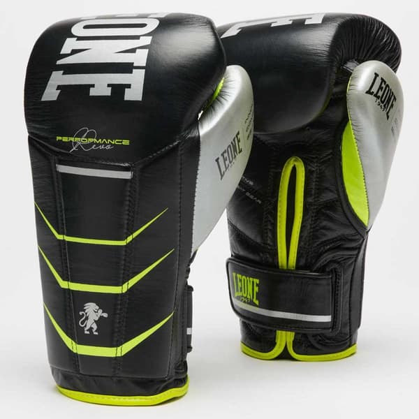 Leone1947 Boksehandsker I Kunstlæder Revo Fluo Sort 14 oz