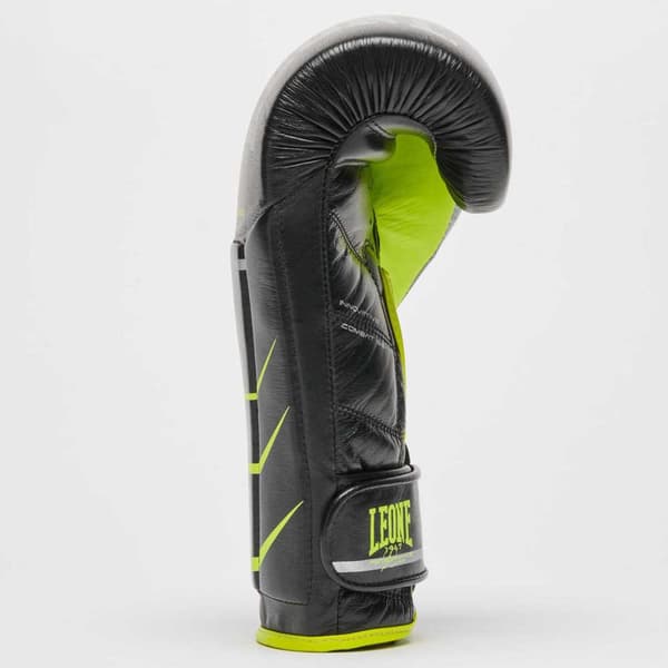 Leone1947 Boksehandsker I Kunstlæder Revo Fluo Sort 14 oz