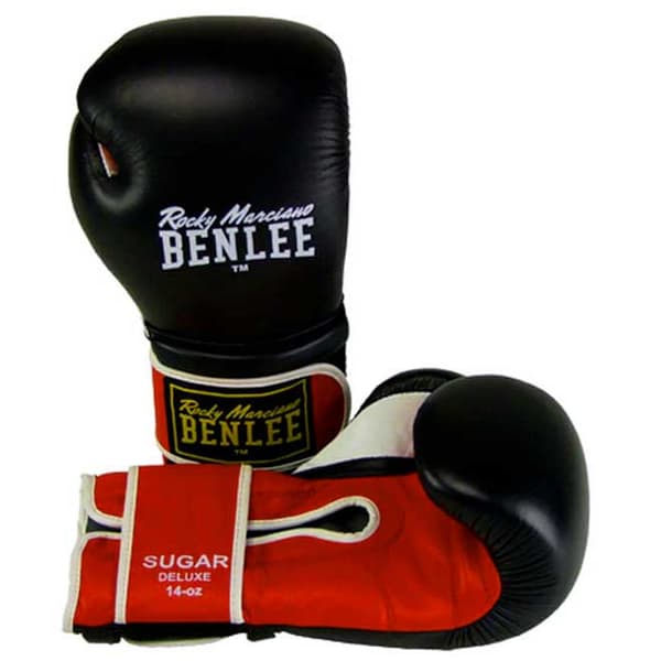 Benlee Stridshandskar Sugar Deluxe Svart 14 oz