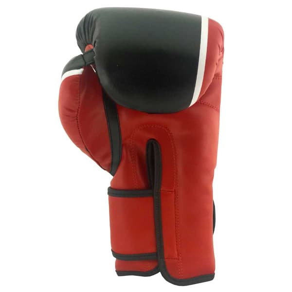 Krf Feel The Enemy Boksehandsker I Læder Airtec Rød,Sort 14 oz