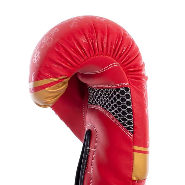 Fullboxing Keinonahkaiset Nyrkkeilyhanskat Force Punainen 12 oz