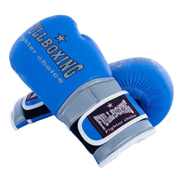 Fullboxing Boksehandsker I Kunstlæder Master Blå 14 oz