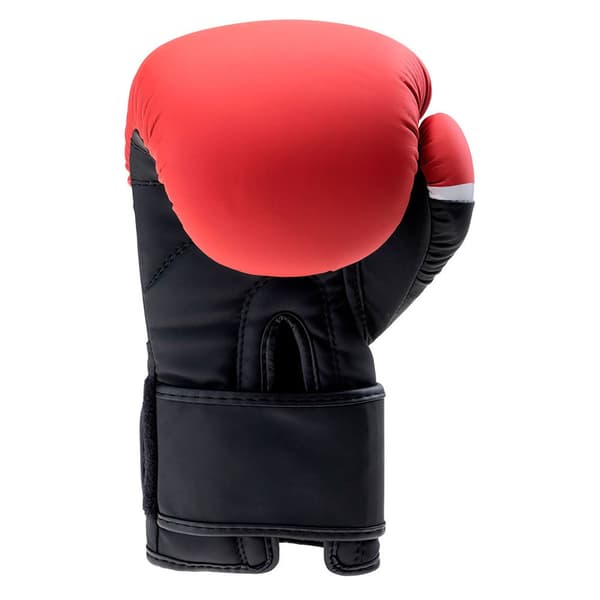 Iq Keinonahkaiset Nyrkkeilyhanskat Boxeo Punainen,Musta 10 oz
