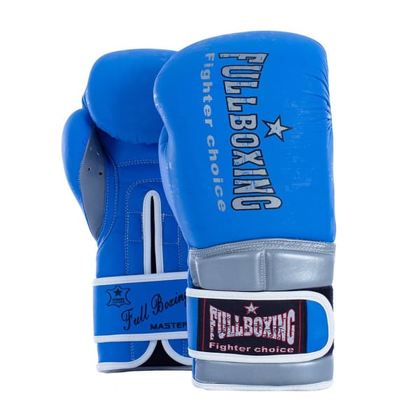 Fullboxing Boksehandsker I Kunstlæder Master Blå 16 oz