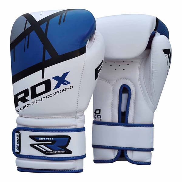 Rdx Sports Boksehandsker Bgr F7 Hvid,Blå 10 oz