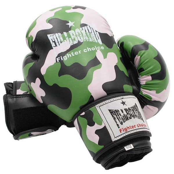 Softee Kamphandsker Camo Grøn 12 oz
