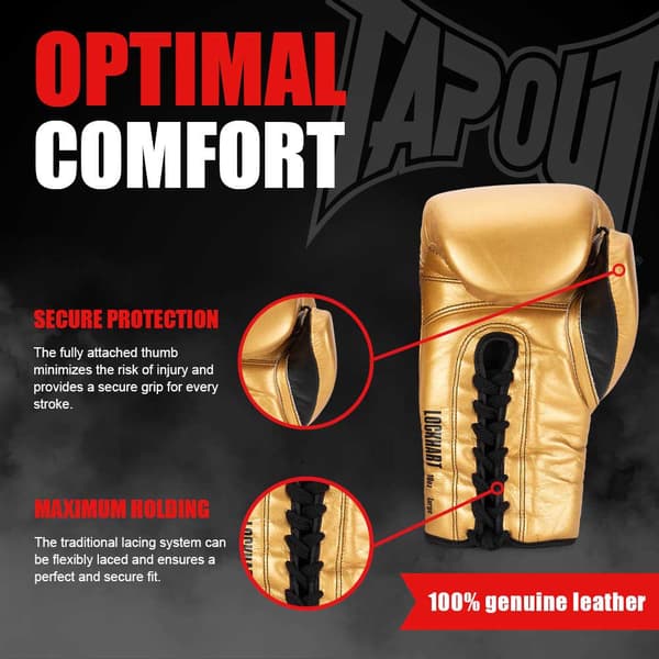 Tapout Boksehandsker I Læder Lockhart  10 oz R