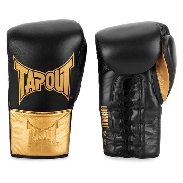 Tapout Boksehandsker I Læder Lockhart Sort 08 oz R