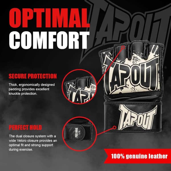 Tapout Mma Kamphandske Pro Mma  XL