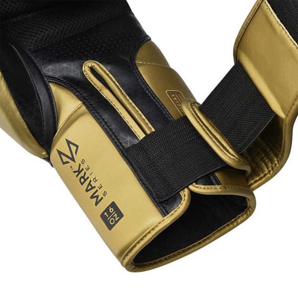 Rdx Sports Nyrkkeilyhanskat Mark Pro Sparring Tri Lira 2 Musta,Kultainen 12 oz